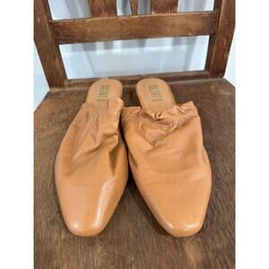 SILENT D Scrunch Mules In brown